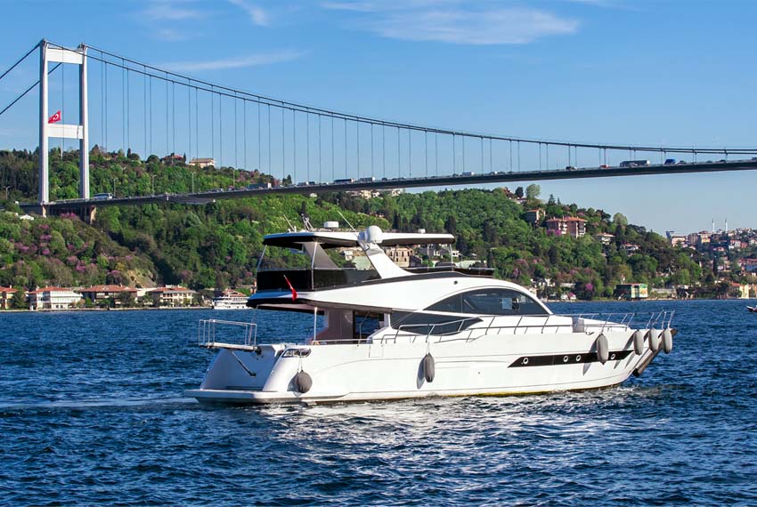luxury yacht charter in the istanbul bosphorus